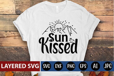 sun kissed Svg SVG Blessedprint 