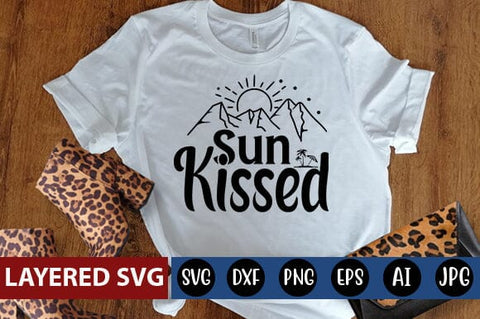 sun kissed Svg SVG Blessedprint 