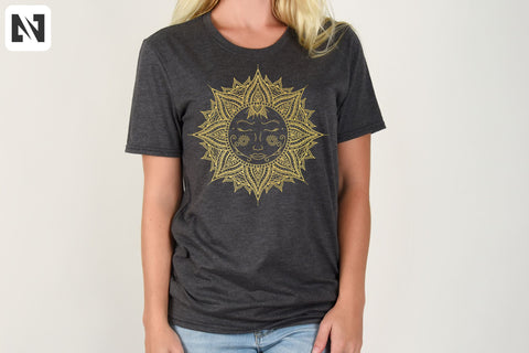 Sun Mandala Svg, Mystical Sun Svg, Tribal Sun Svg SVG Pinoyart Kreatib 