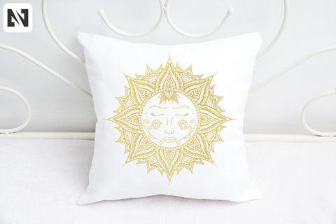 Sun Mandala Svg, Mystical Sun Svg, Tribal Sun Svg SVG Pinoyart Kreatib 
