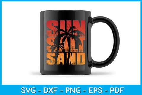 Sun Salt Sand PNG Sublimation Printable File SVG Creativedesigntee 