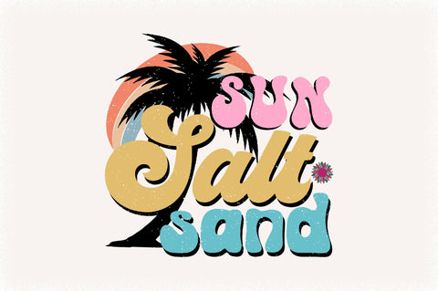 Sun Salt Sand Sublimation SVGArt 