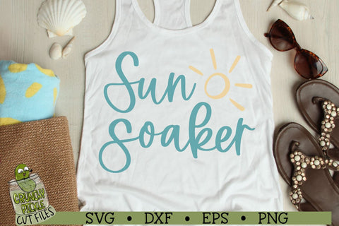 Sun Soaker Summer SVG File SVG Crunchy Pickle 