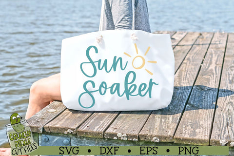 Sun Soaker Summer SVG File SVG Crunchy Pickle 