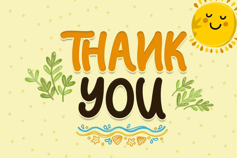 Sun Summer Font Sakha Design Studio 