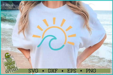 Sun Wave SVG File SVG Crunchy Pickle 