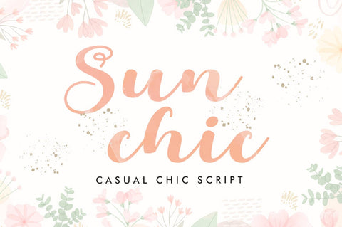 SunChic Font gatype 