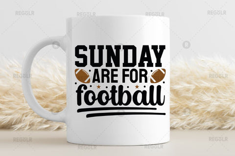 Sunday are for football SVG SVG Regulrcrative 