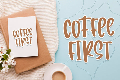 Sunday Blues Font Dm Letter Studio 