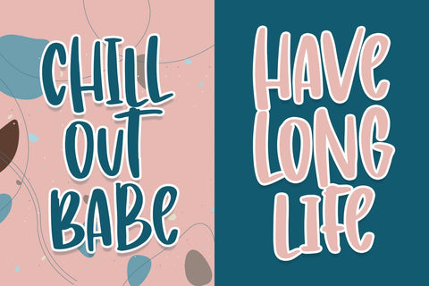 Sunday Blues Font Dm Letter Studio 