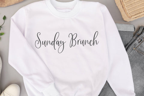 Sunday Bouquet Font Font Jimtype Studio 