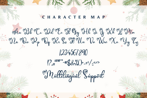 Sunday Christmas Font Letterena Studios 