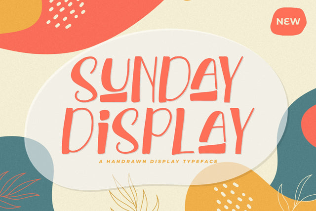 Sunday Display - Playful Font Font StringLabs 