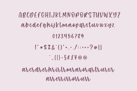 Sunday Farmhouse - A Quirky Handwritten Font Font Typobia 