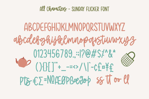Sunday Flicker Font yumnatype 