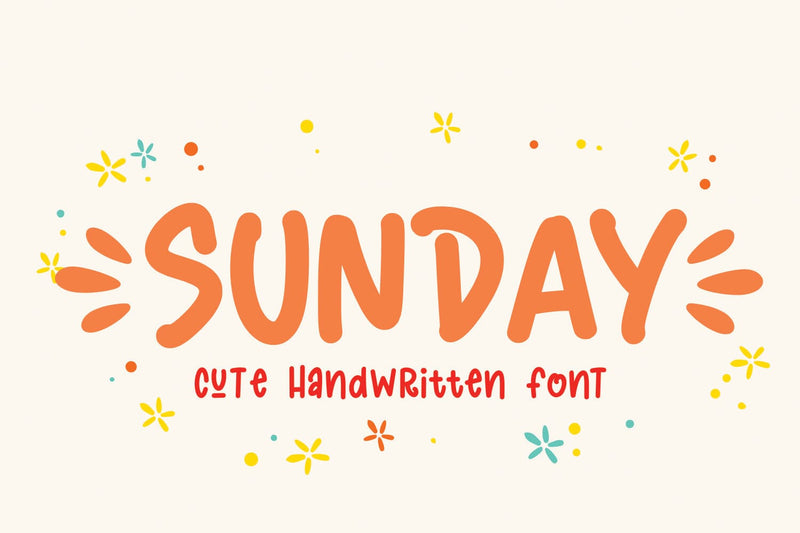 Sunday Font Mozarella 