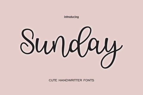 Sunday Font Rtceative 