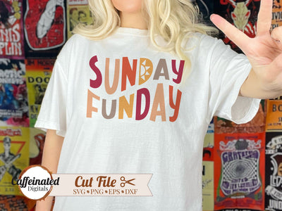 Sunday Funday SVG SVG Caffeinated SVGs 
