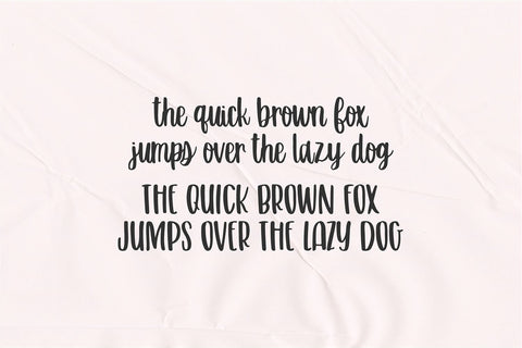 Sunday Kitchen Brush Script Font Blush Font Co. 