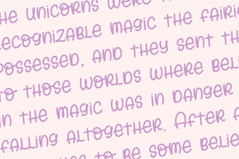 Sunday Unicorn Font Qwrtype Foundry 