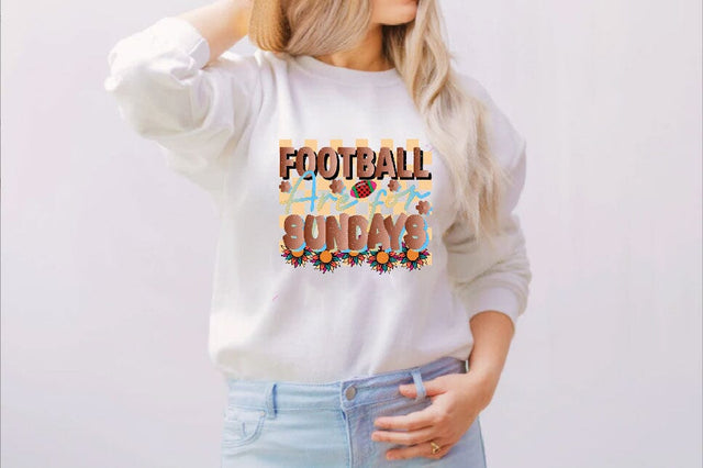 Sundays Are for Football Sublimation SVGArt 