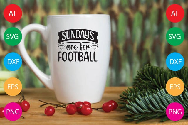 Sundays Are For Football SVG CraftlabSvg29 