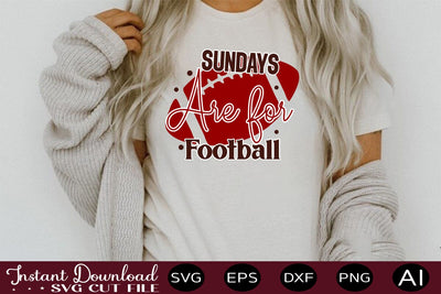 Sundays Are For Football svg SVG designmaster24 