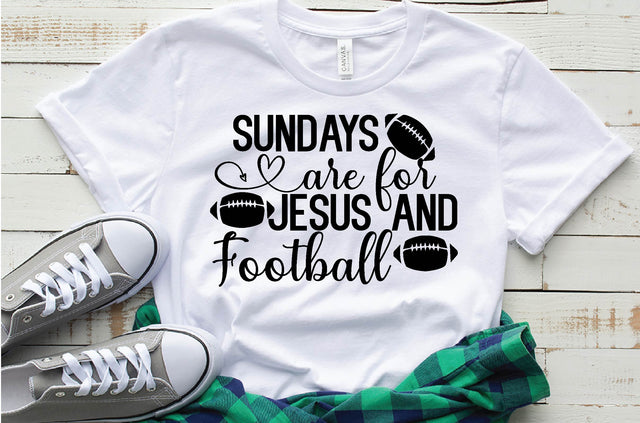 sundays are for jesus and football SVG farhad farhad 