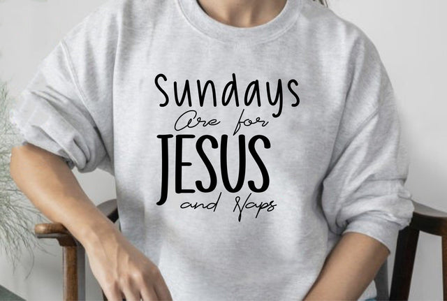 Sundays Are for Jesus and Naps SVG orpitasn 