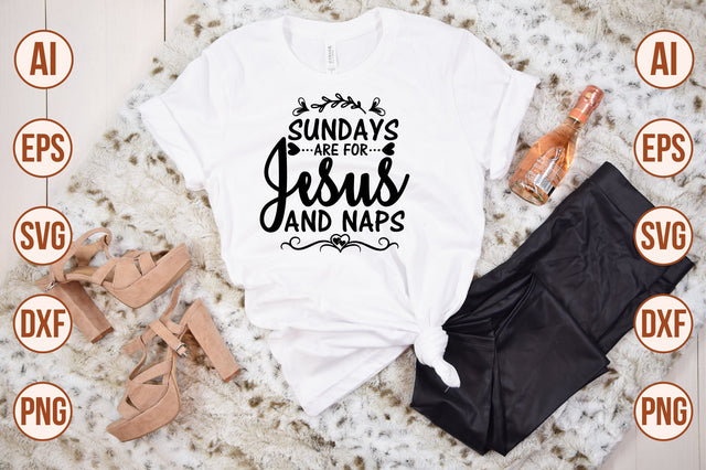 Sundays Are for Jesus and Naps svg SVG shah alam 