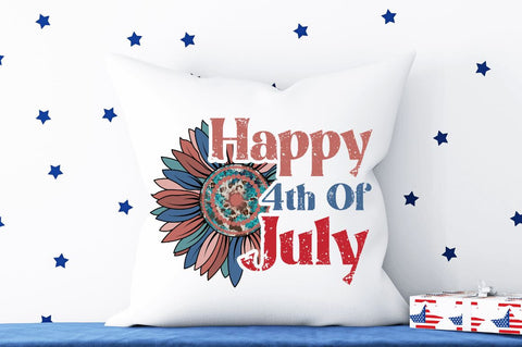 Sunflower 4th Of July Sublimation Bundle Sublimation Regulrcrative 