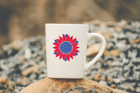 Sunflower 4th of July svg clipart SVG SmmrDesign 