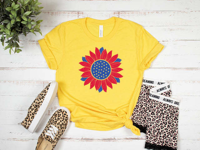 Sunflower 4th of July svg clipart SVG SmmrDesign 