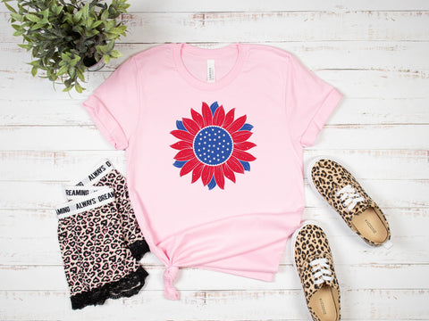 Sunflower 4th of July svg clipart SVG SmmrDesign 