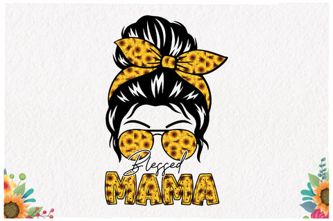 Sunflower Blessed Mama Sublimation Sublimation Jagonath Roy 