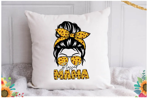 Sunflower Blessed Mama Sublimation Sublimation Jagonath Roy 