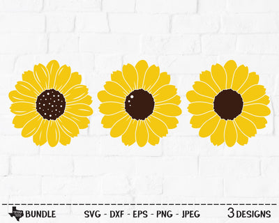 Sunflower Bundle | Country SVG SVG Texas Southern Cuts 