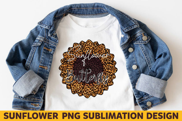 Sunflower Butterfly Sublimation Rupkotha 