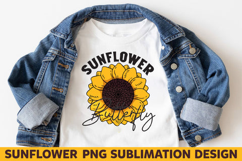 Sunflower Butterfly Sublimation Rupkotha 