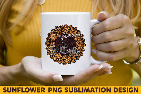 Sunflower Butterfly Sublimation Rupkotha 