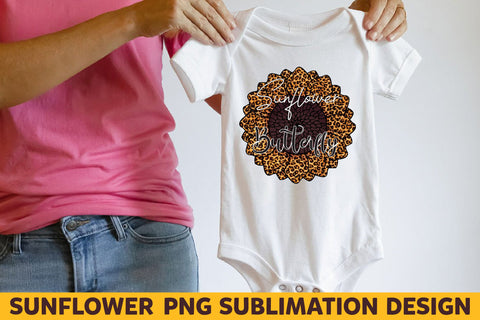 Sunflower Butterfly Sublimation Rupkotha 