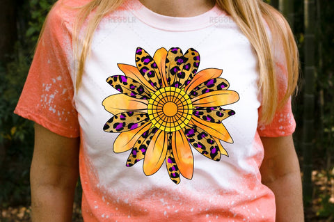 Sunflower Clipart SVG Sublimation Regulrcrative 