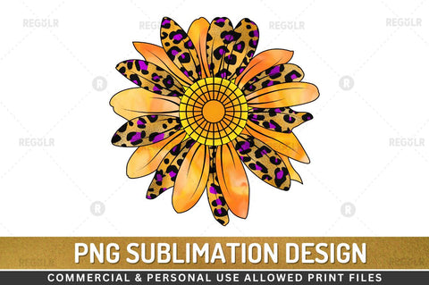 Sunflower Clipart SVG Sublimation Regulrcrative 