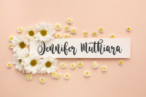 Sunflower Dance Font Abo Daniel Studio 