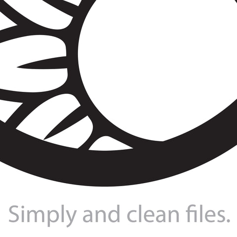 Sunflower earrings SVG TribaliumArtSF 