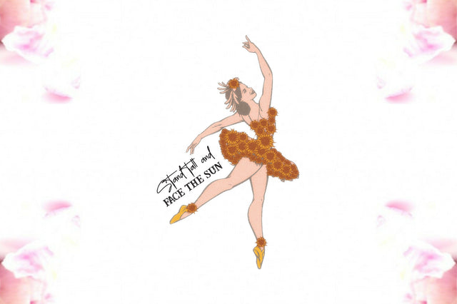 Sunflower Girl Sublimation PNG Sublimation Jagonath Roy 