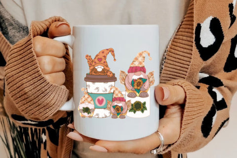 Sunflower Gnomes Coffee Sublimation Sublimation Jagonath Roy 