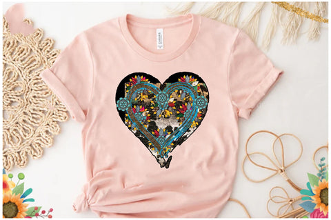 Sunflower Heart Western Sublimation Sublimation Jagonath Roy 