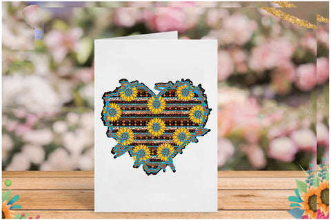 Sunflower Heart Western Sublimation Sublimation Jagonath Roy 