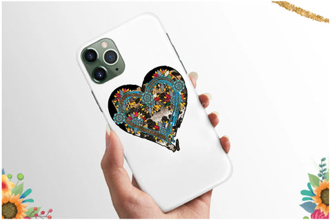 Sunflower Heart Western Sublimation Sublimation Jagonath Roy 